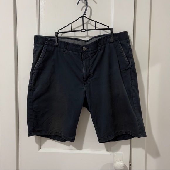 Denver Hayes Navy Blue Chino Shorts - Picture 1 of 6